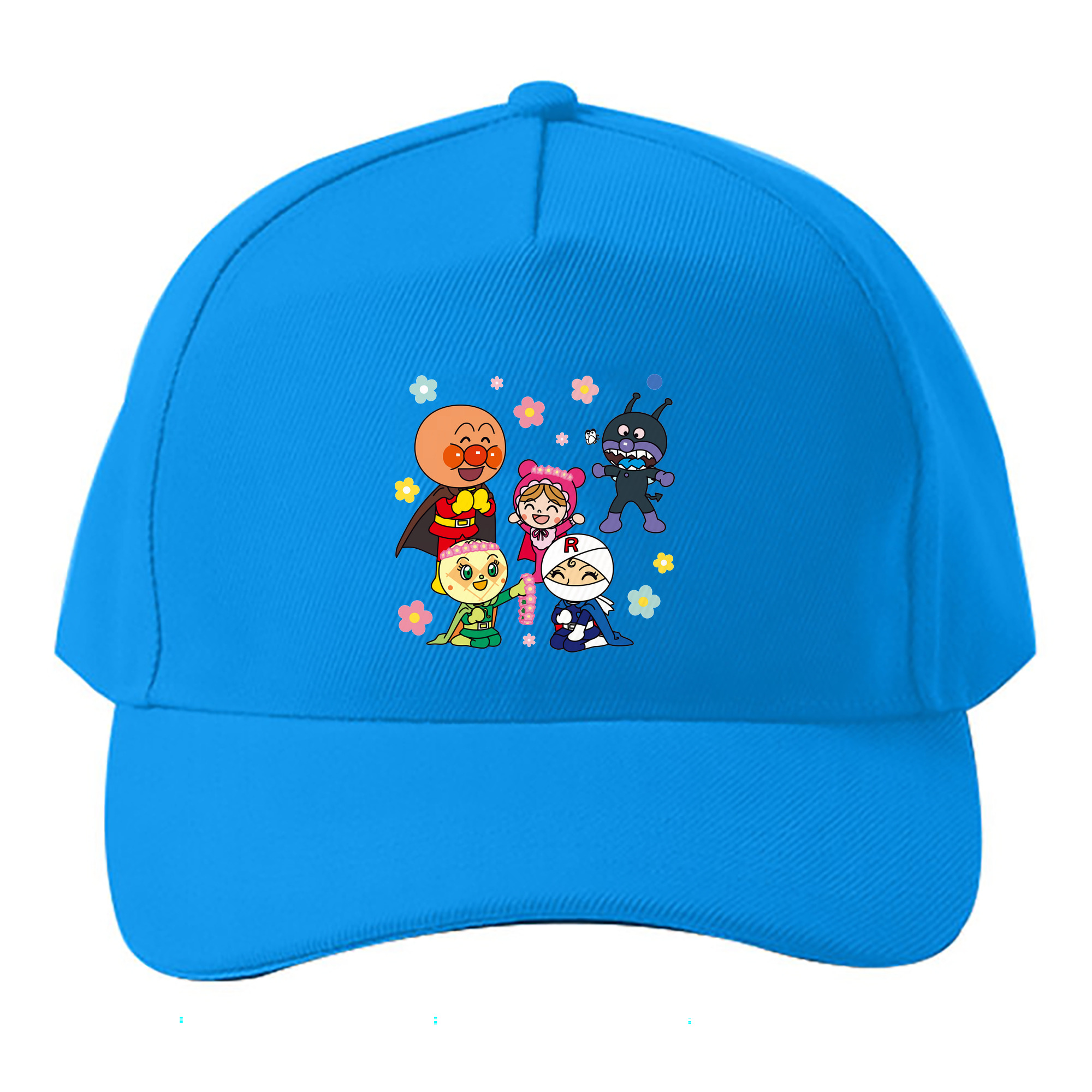 （画像用） アンパンマン Anpanman ベースボールキャップ 綿100％ 男女兼用 帽子 スポーツ